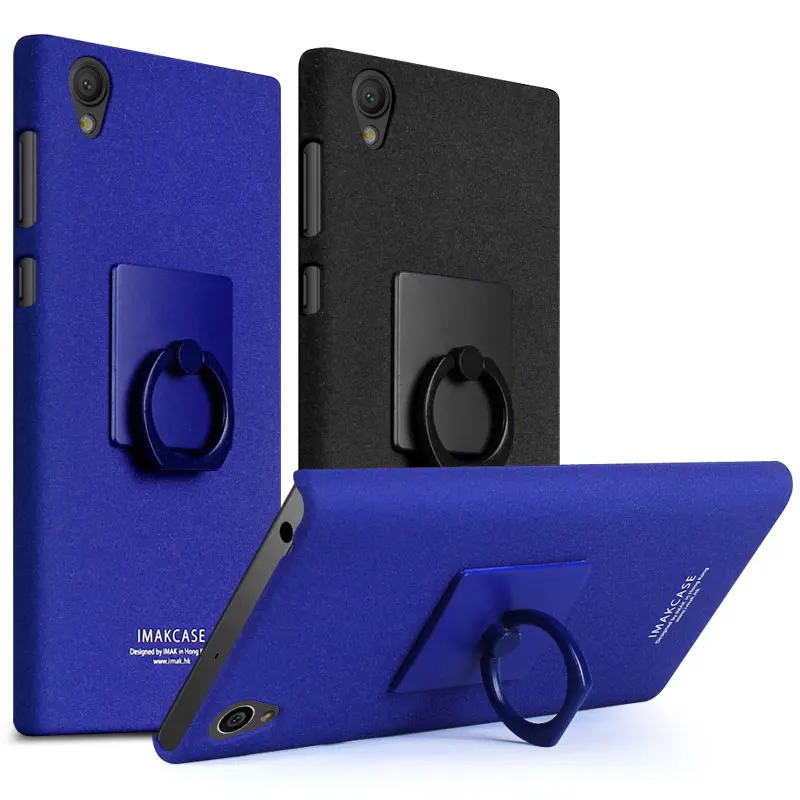 Чехол для Sony Xperia L1 с защитной пленкой Imak матовые ковбойские жесткие чехлы