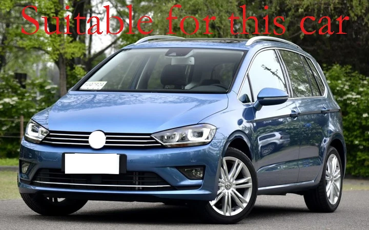 Для VW спортивный фургон Golf пластиковый внешний козырек вентиляционные Шторы окно Защита от солнца и дождя дефлектор 4 шт