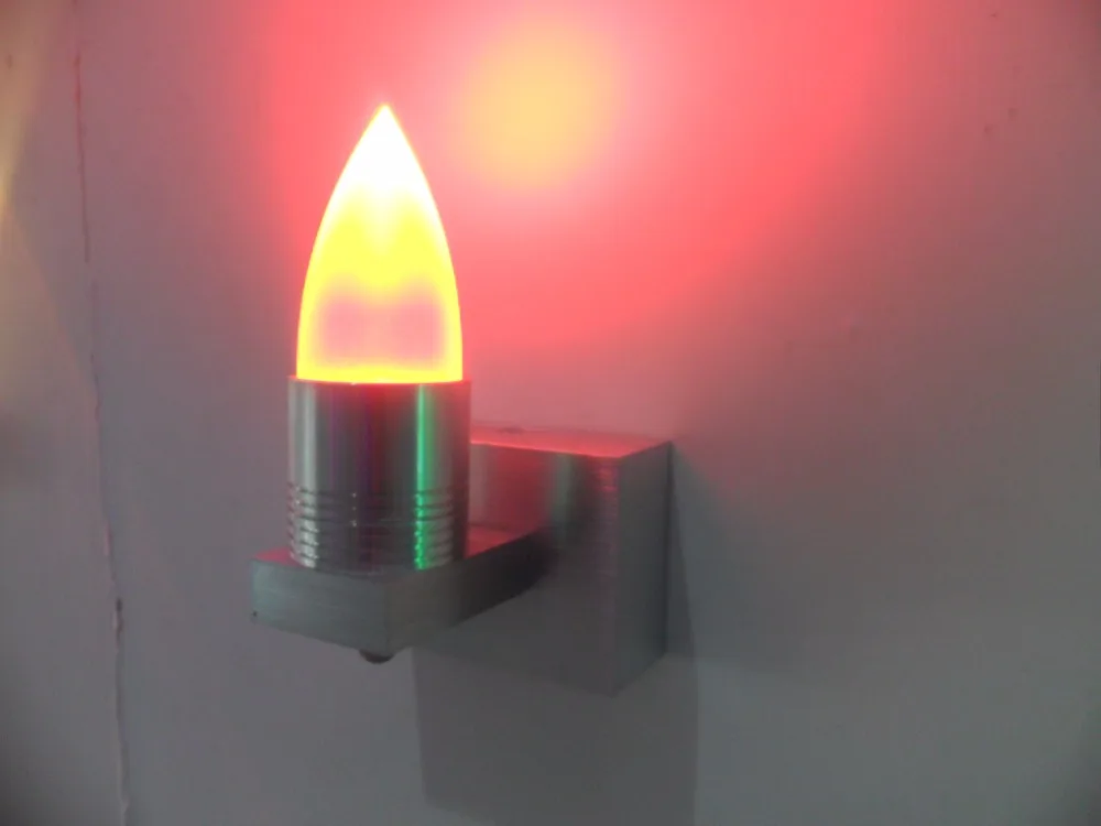 Светодиодный настенный светильник 1 шт./лот 3 Вт точечный потолочные Настенные