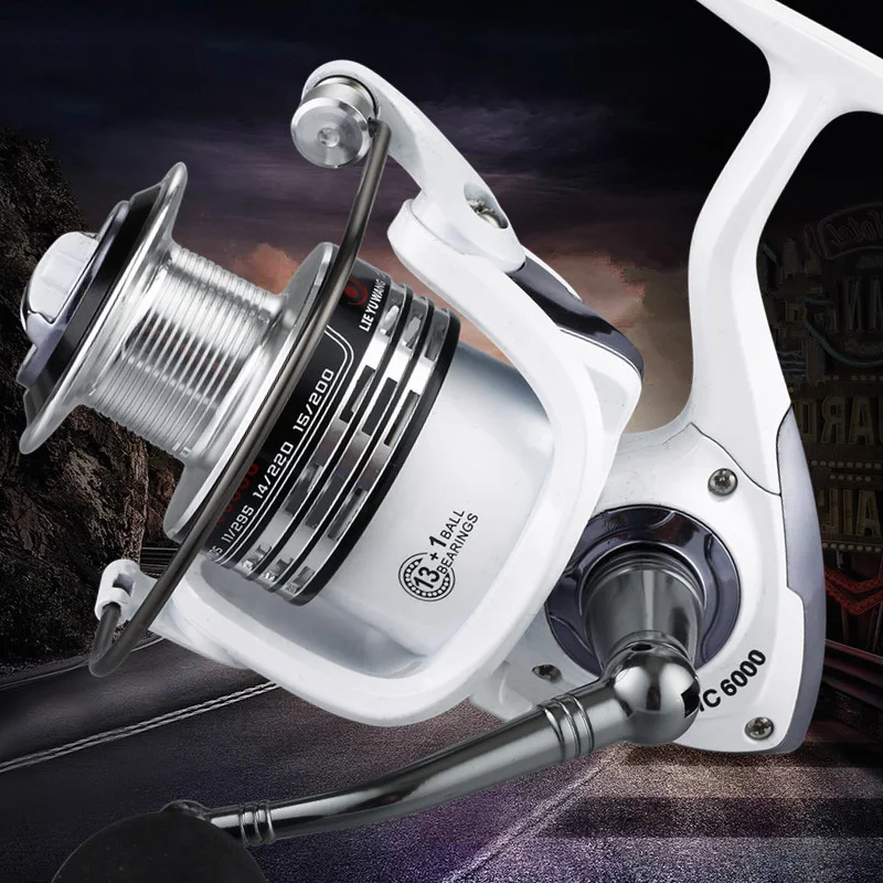 Рыболовная катушка Rooxin металлическая спиннинговая Катушка 12 шарикоподшипников
