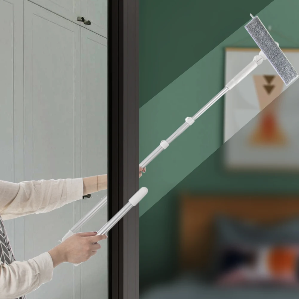 Телескопическая оконная щетка для чистки стекла очиститель с высокой посадкой