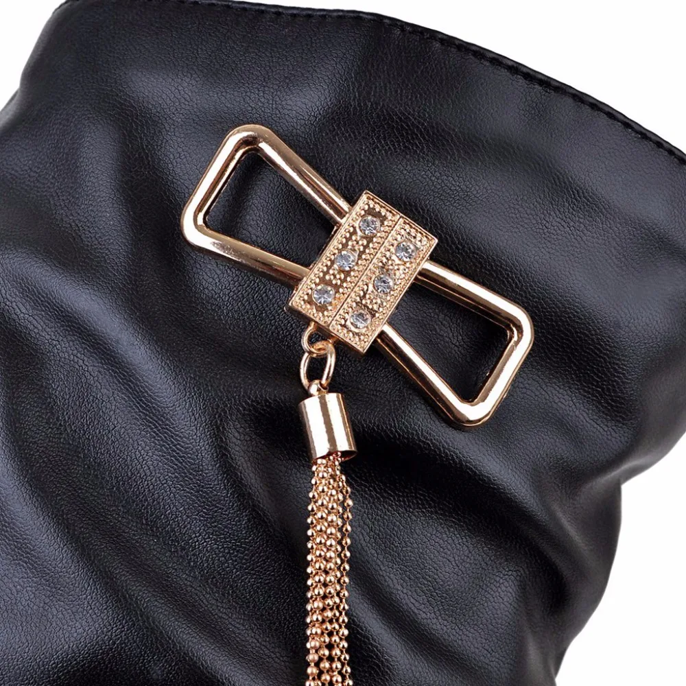 2016 г. Большие размеры 31 45 зимние женские ботинки пикантная обувь на платформе с