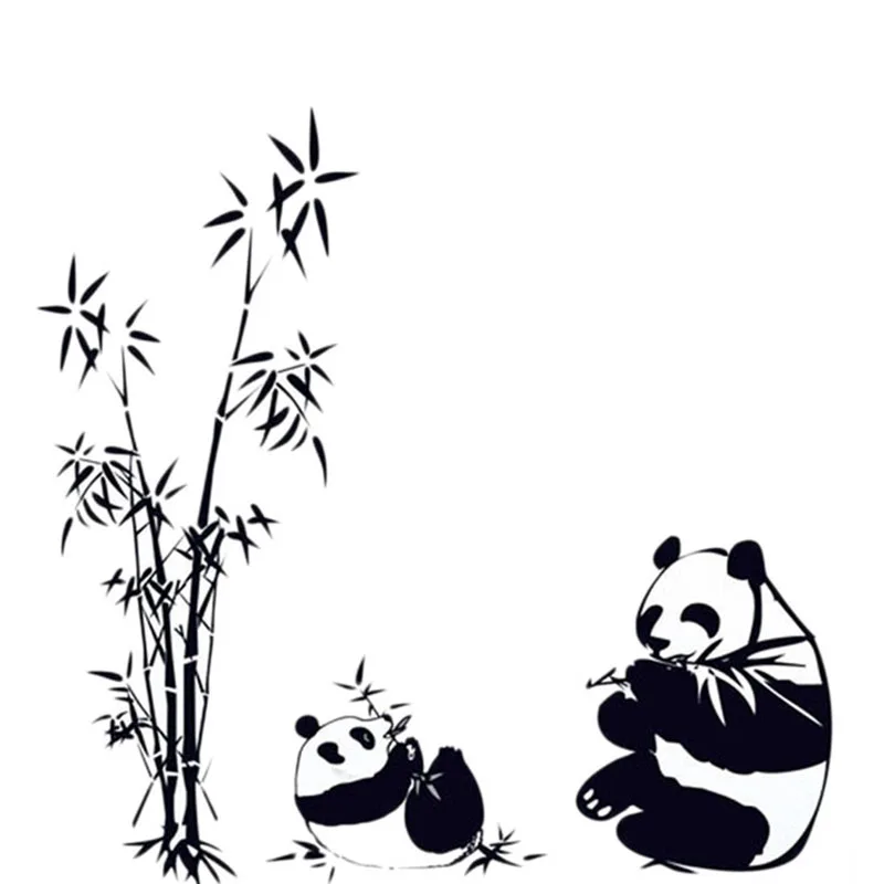 Наклейка на стену для гостиной спальни детской комнаты дома милые черные чернила