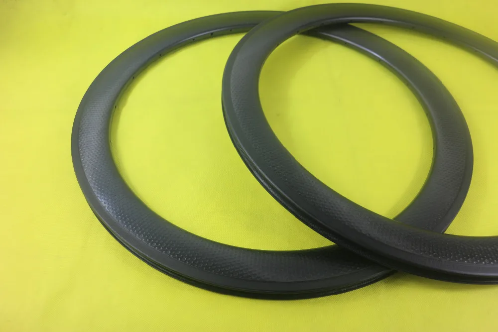 Диммированные обода 700c из углеродного волокна клинчер шириной 58 мм 20H 24H 28H