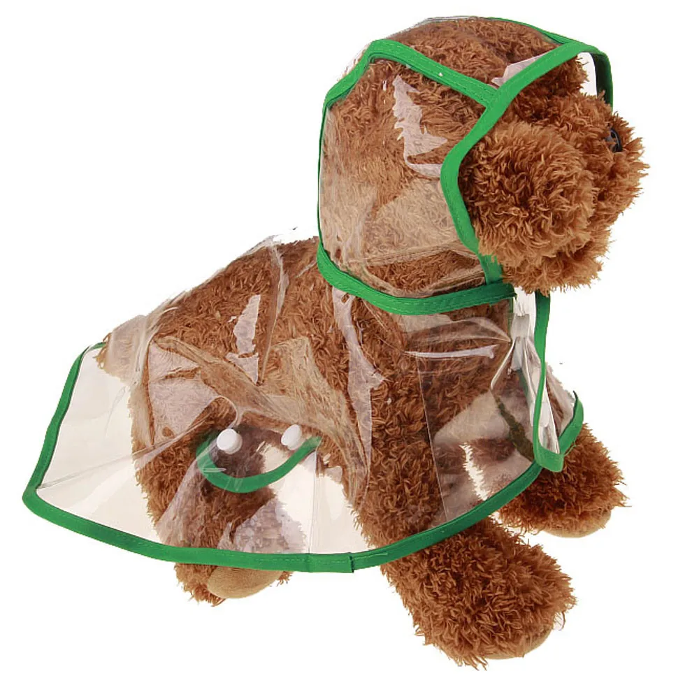 Waterproof Puppy Rain Jacket Transparent Raincoats Dog Light Clothes Pet Accessories Spring Summer Coats Raincoat |