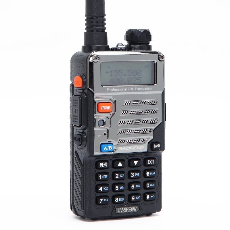 Портативная рация BaoFeng UV 5RE plus 8 Вт мощностью двухдиапазонное радио cb UV5RE ручное с