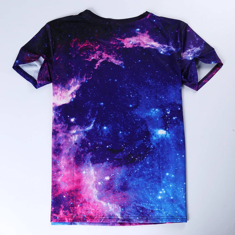Мужская футболка BFUSTYLE летняя с 3D принтом в космическом стиле 2019|brand t-shirt|fashion