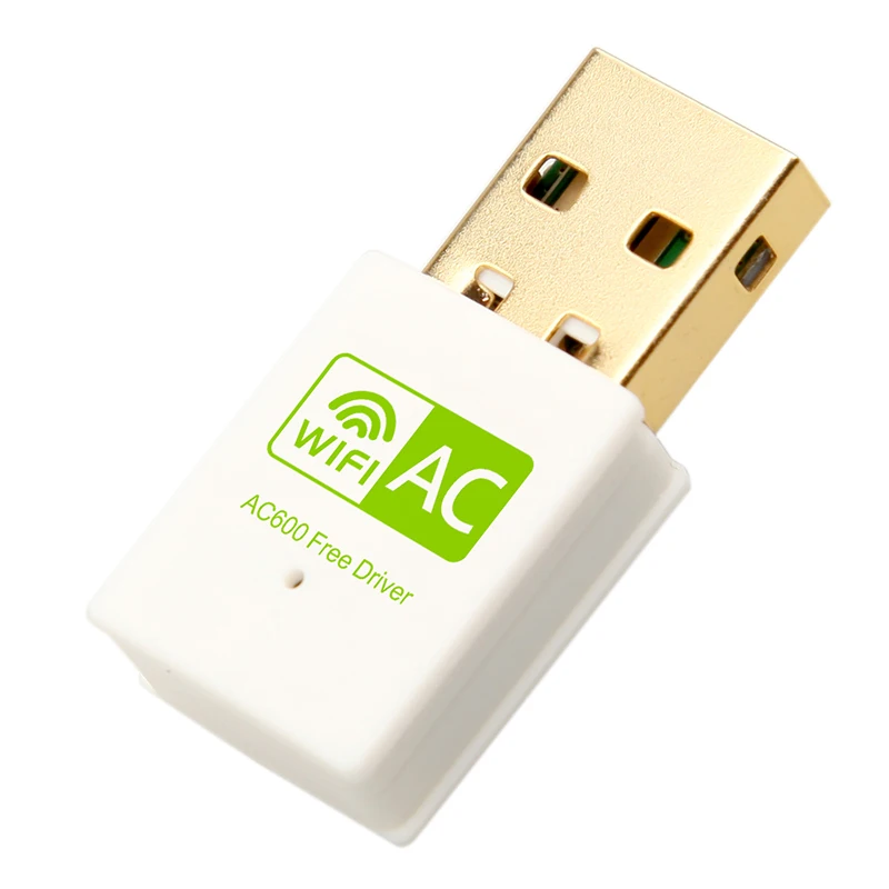 600 Мбит/с Бесплатный драйвер беспроводной USB Wifi адаптер Wi Fi сетевая карта 2 4G 5G