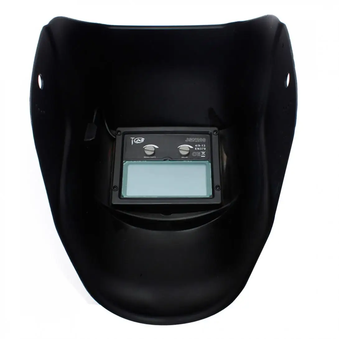 Фото Сварочная маска с автозатемнением шлем для сварки красной крышкой и функцией Сварочная маска с автозатемнением шлем для сварки красной крышкой и функцией