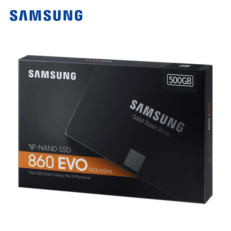 SAMSUNG SSD 860EVO 250 ГБ 500 Гб Внутренний твердотельный диск HDD жесткий SATA3 2 5 дюймов