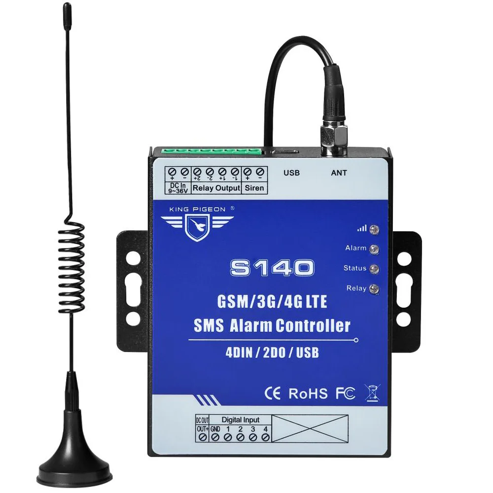 Беспроводной sms-пульт дистанционного управления 2 шт. GSM релейный переключатель