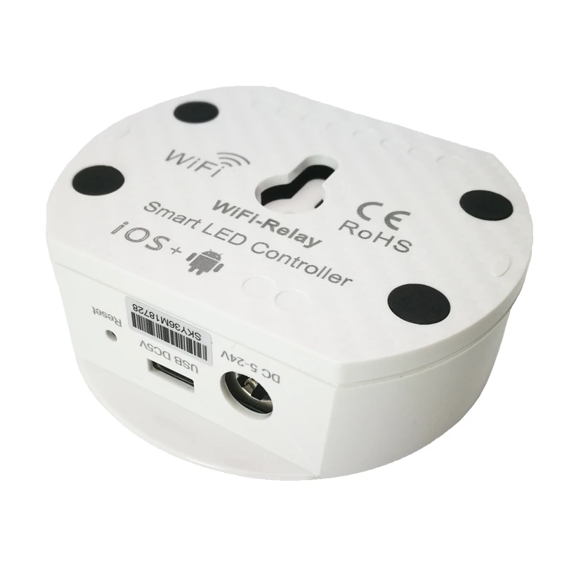 Новый светодиодный Wifi диммер Управление Светодиодный полосы DC12V 24V Вход 16 зон