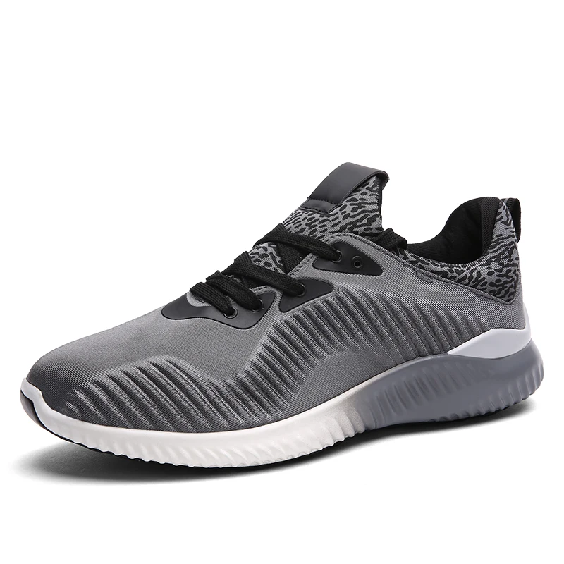Best Selling Men Running Shoes Gray/ Black Original Sneakers Runner Lightweight Mens Trainers Brand Chaussures De Sport | Спорт и