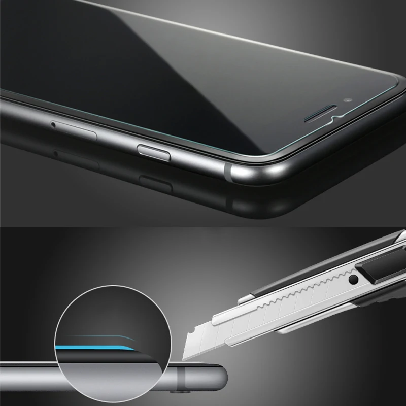 Oppselve 0 3 мм 3D Защитная пленка для экрана из закаленного стекла iPhone 8 7 6 6s Plus с