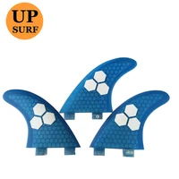 surf fins double tabs s fin honeycomb surfboard finbluegreen surfing fin quilhas thruster surf accessories