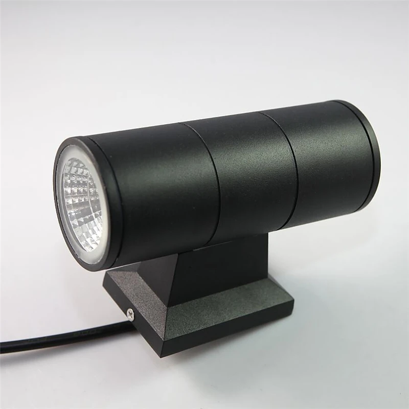 Наружное освещение 2x7W COB светодиодные настенные лампы для крыльца свет