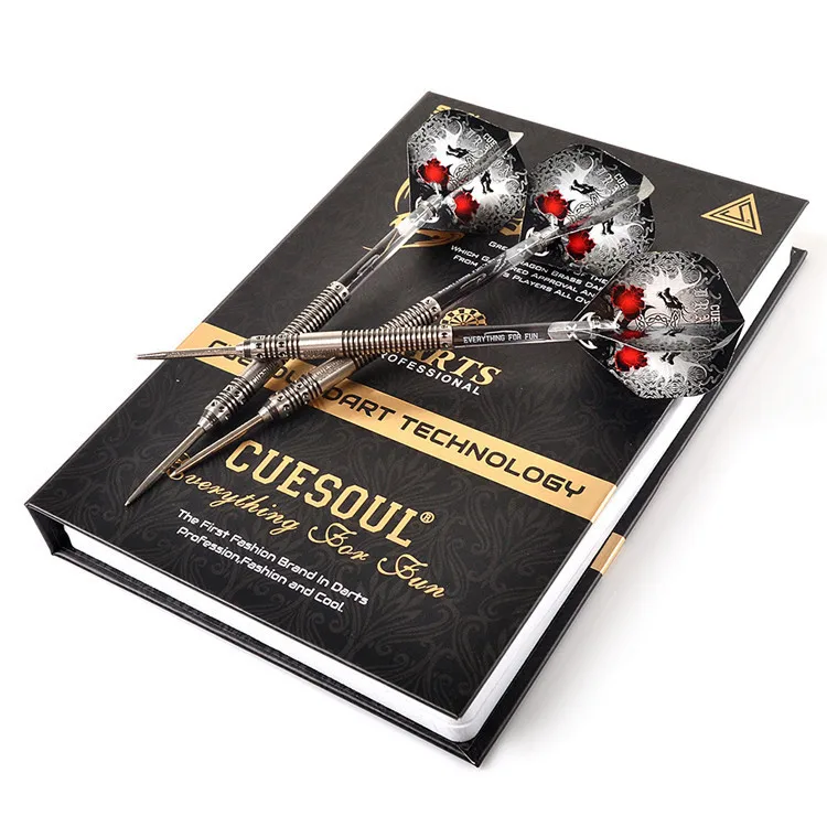 Cuesoul 26 г 15 см Профессиональный 90% Вольфрам Dart ствол для Сталь Совет Дартс черный Цвет CSBS-M2305