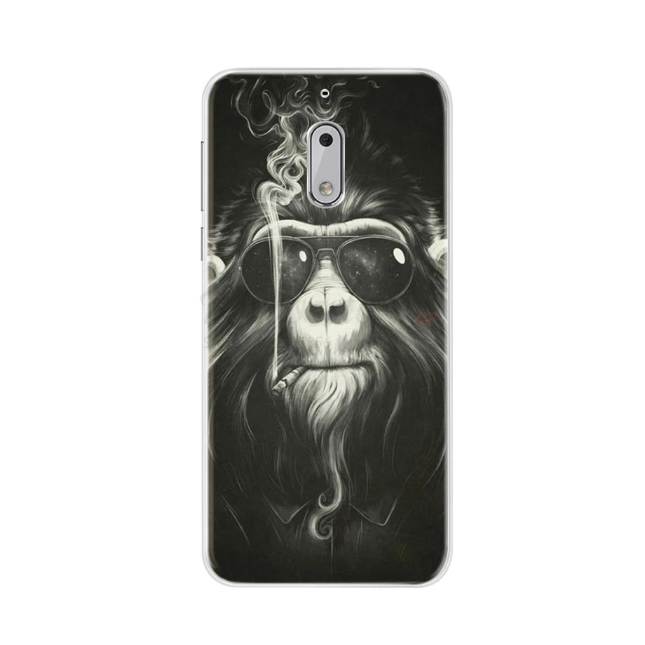 Чехол для Nokia 6, чехол, силиконовый чехол, Fundas для Nokia 6, чехол, TPU, мягкий, Coque, Capas, бампер, чехол для телефона Nokia 6 TA-1033 TA-1021 - Цвет: Небесно-голубой