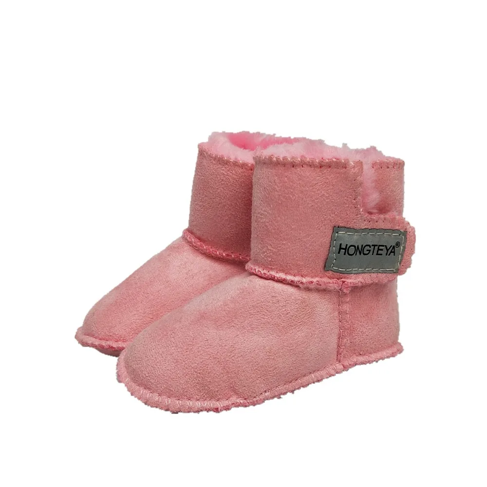 Зимние ботинки 2018 сохраняющие тепло обувь для новорожденных девочек детские