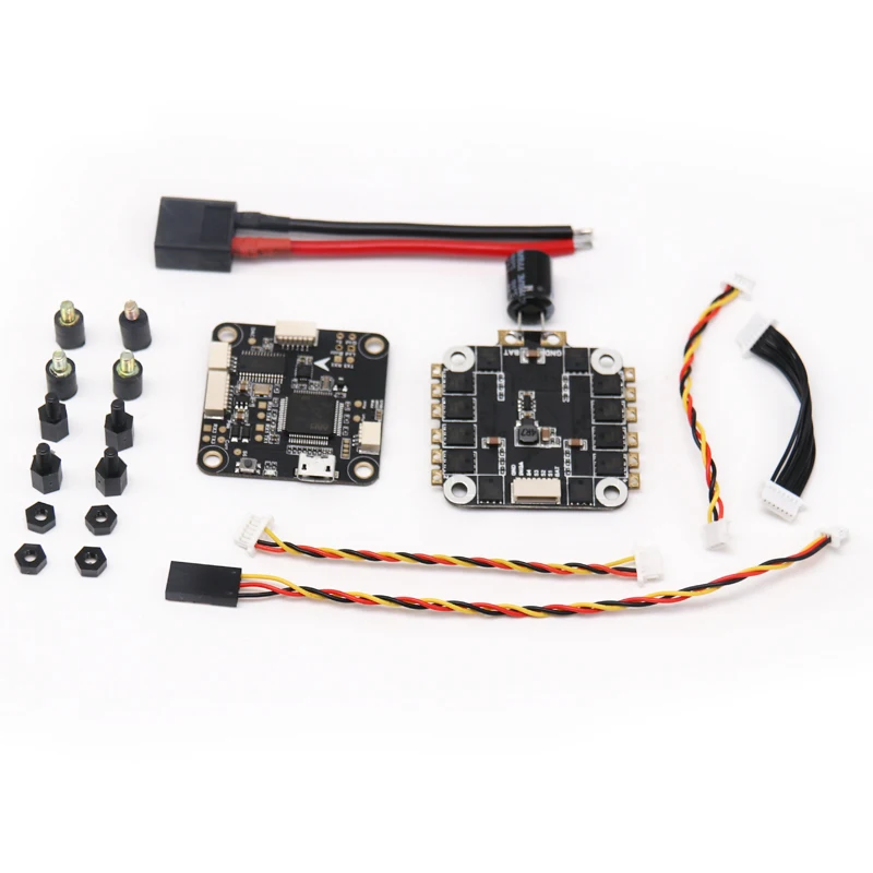 

TCMM F4 Flight Controller OSD & 40A Blheli_S 2-5S DSHOT600 Brushless ESC for RC Drone FPV Racing 30.5x30.5mm