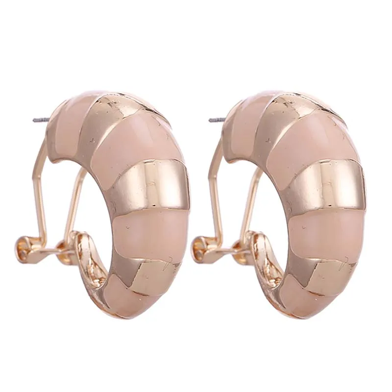 E1052 Champagne Sehuoran Oorbellen трендовые серьги-гвоздики из сплава для женщин, блестящие свадебные ювелирные изделия, богемные серьги с капельным маслом, вечерние серьги - Окраска металла: E1052 Champagne