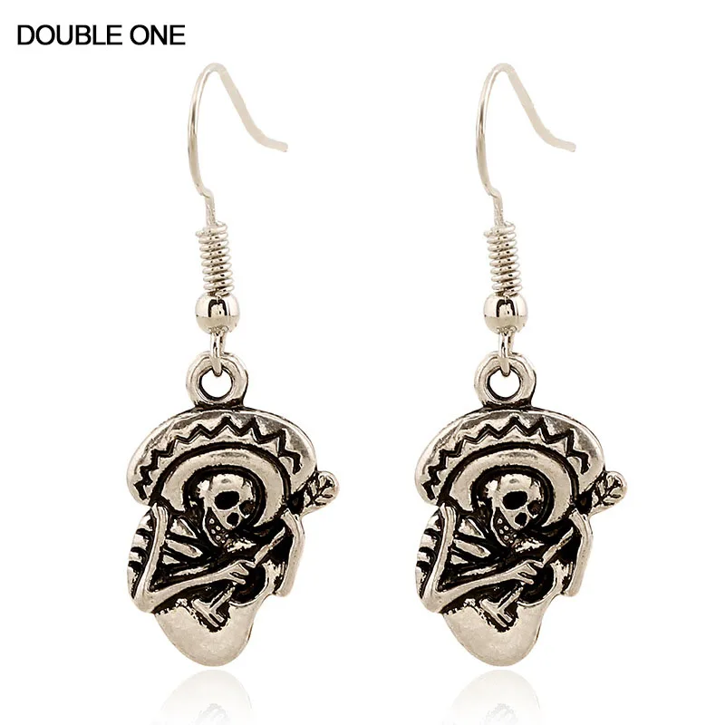 Женские винтажные серьги гитары в стиле панк|earrings vintage|guitar earringsboho earrings silver |