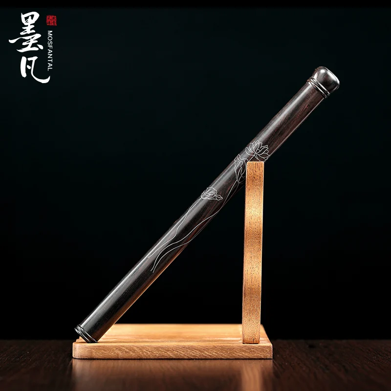 

Ebony wood inlaying silveryarn tube rosewood incense tube purple sandalwood bucket santalwood incense lying incense