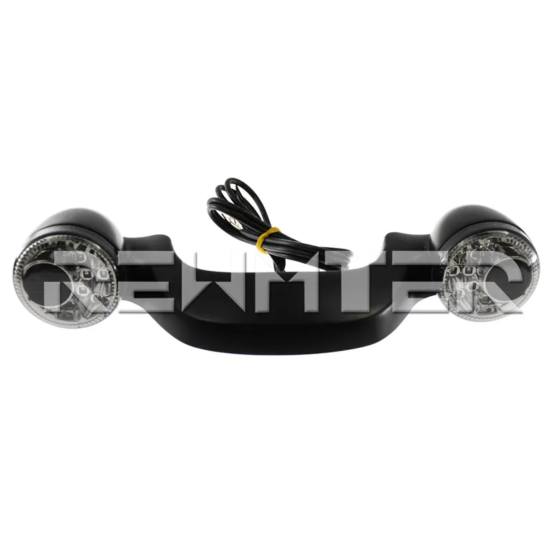 New Black Motorcycle Smoke Rear LED Brake Light Turn Signal Bar For Harley Touring Street Road Glide 10-17 16 15 14 13 12 11 |