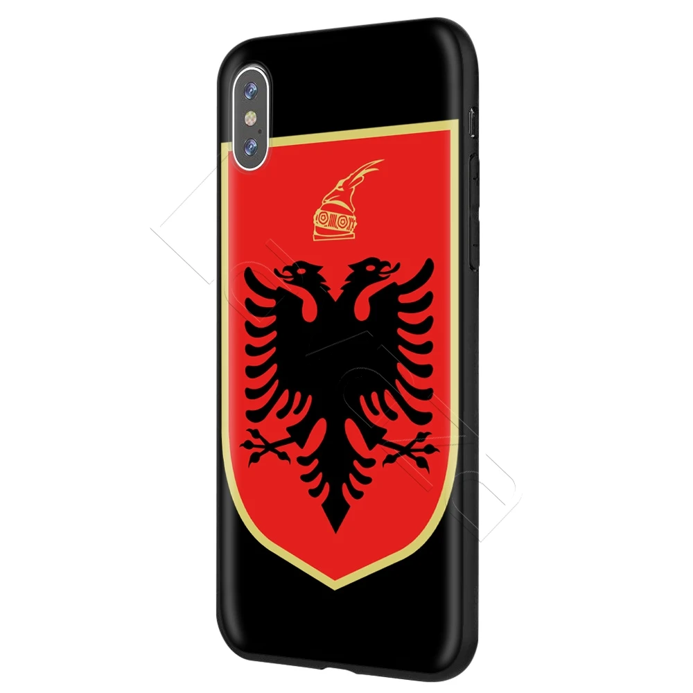 Чехол Lavaza в ретро-стиле «Аль-Флаг Албании» с изображением Орла для iPhone 11 Pro XS Max XR X 8 7 6 6S Plus 5 5S se - Цвет: 10