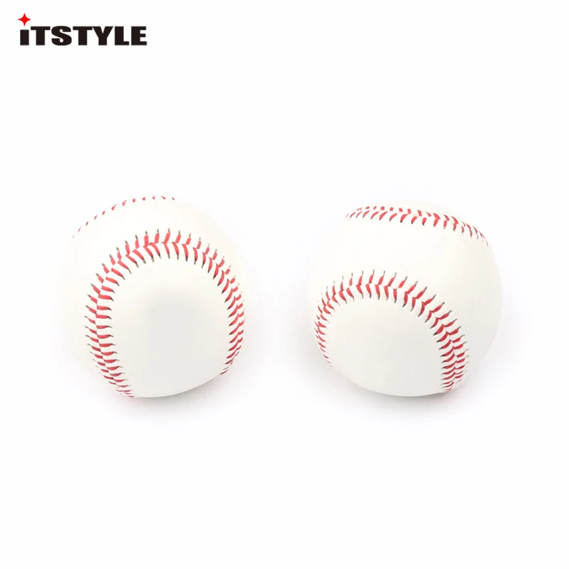 

ITSTYLE Baseball Balls 9" Handmade Soft PU& Hard PVC Exercise Baseball Training Ball