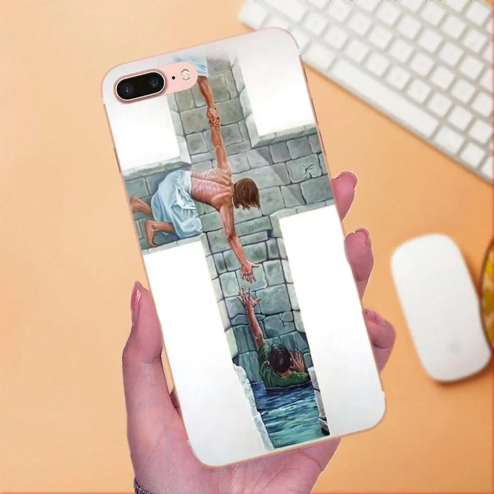 Christian Jesus The Crosss Soft Print Phone For LG Nexus 5 5X G2 G3 mini spirit G4 G5 G6 K4 K7 K8 K10 2017 V10 V20 V30 Stylus | Мобильные