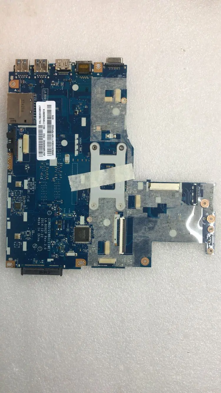 Abdo ZIWB2/ZIWB3/ZIWE1 LA-B092P материнская плата для Lenovo зеркальная ноутбука CPU 3215U DDR3 100% |