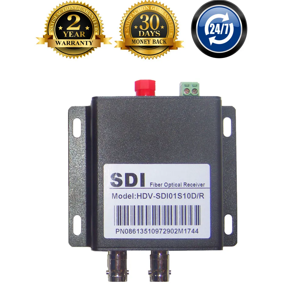 ZY STF503 HD SDI волокно BNC коаксиальный Оптический медиа конвертер Поддержка RS485 и 2 x выход Fibra оптический