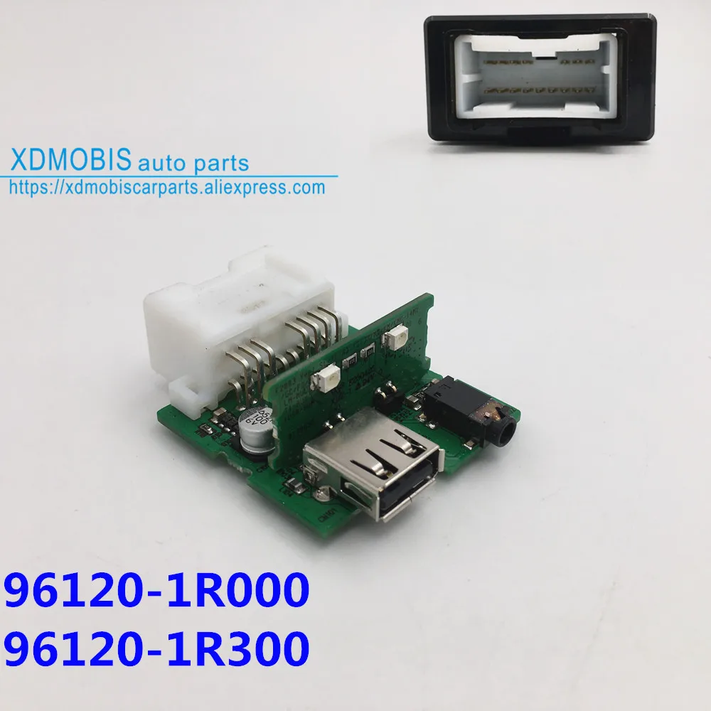 961201R000 961201R300 в сборе AUX и USB для hyundai 2011 2012 2013 Elantra USB Reader iPod AUX порт адаптер в сборе 96120 1R000