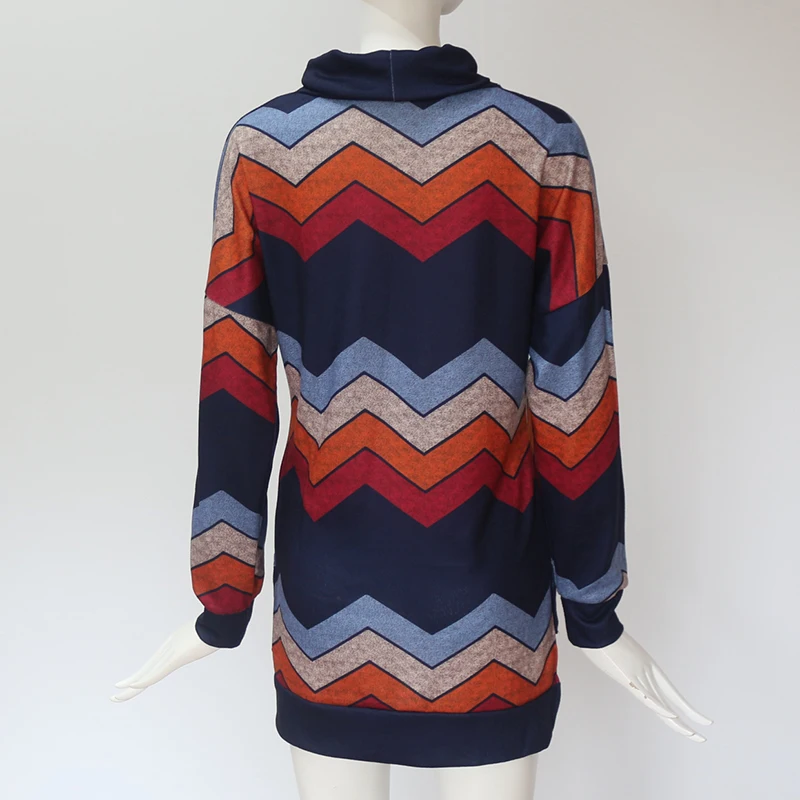 3 Color 5 Size Women Striped Sweater for Long Sleeve Pullovers Casual Cotton Female Top Jumper Plus | Женская одежда