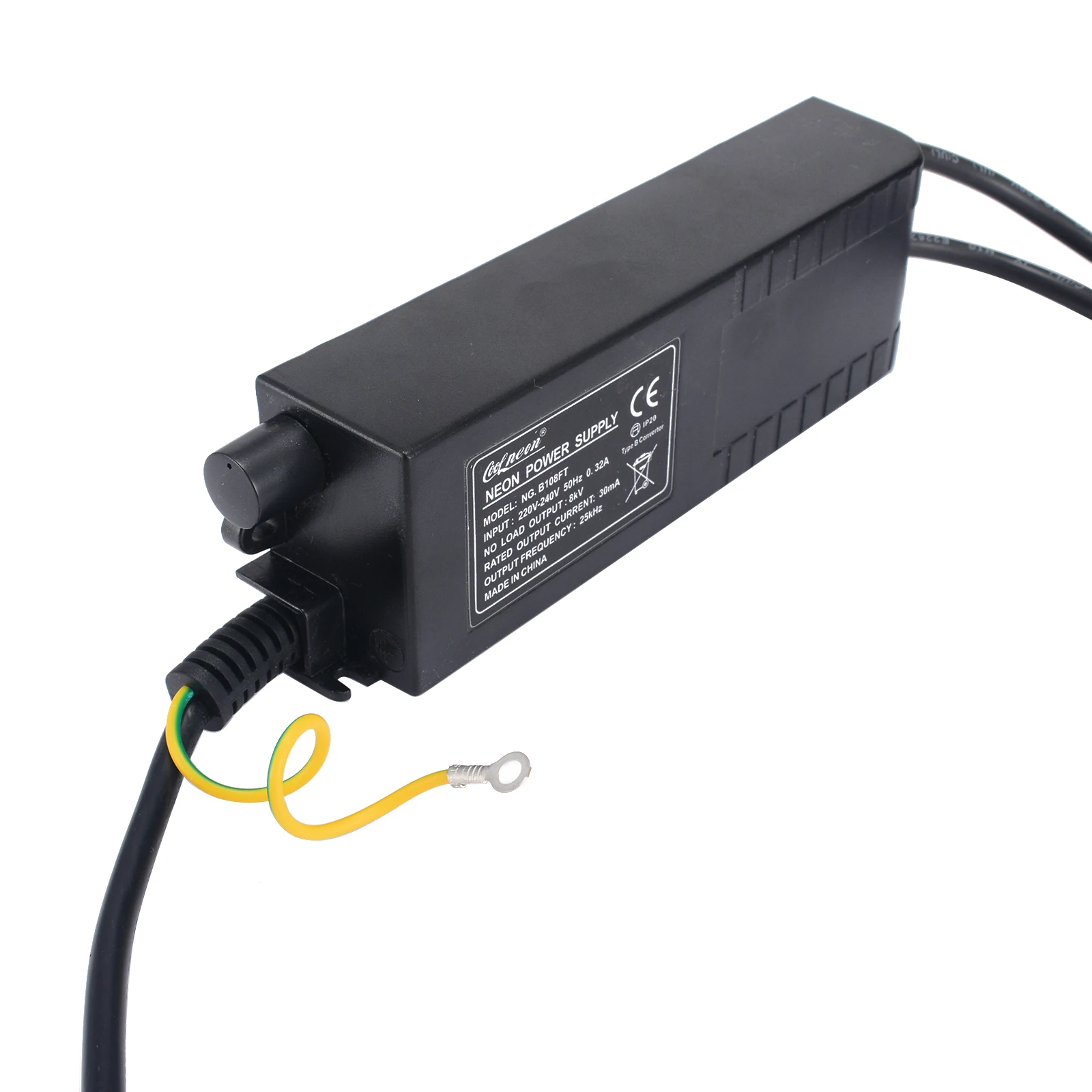 Трансформатор Питание 8KV 220V 30mA неоновые с диммером неоновый отрегулировать