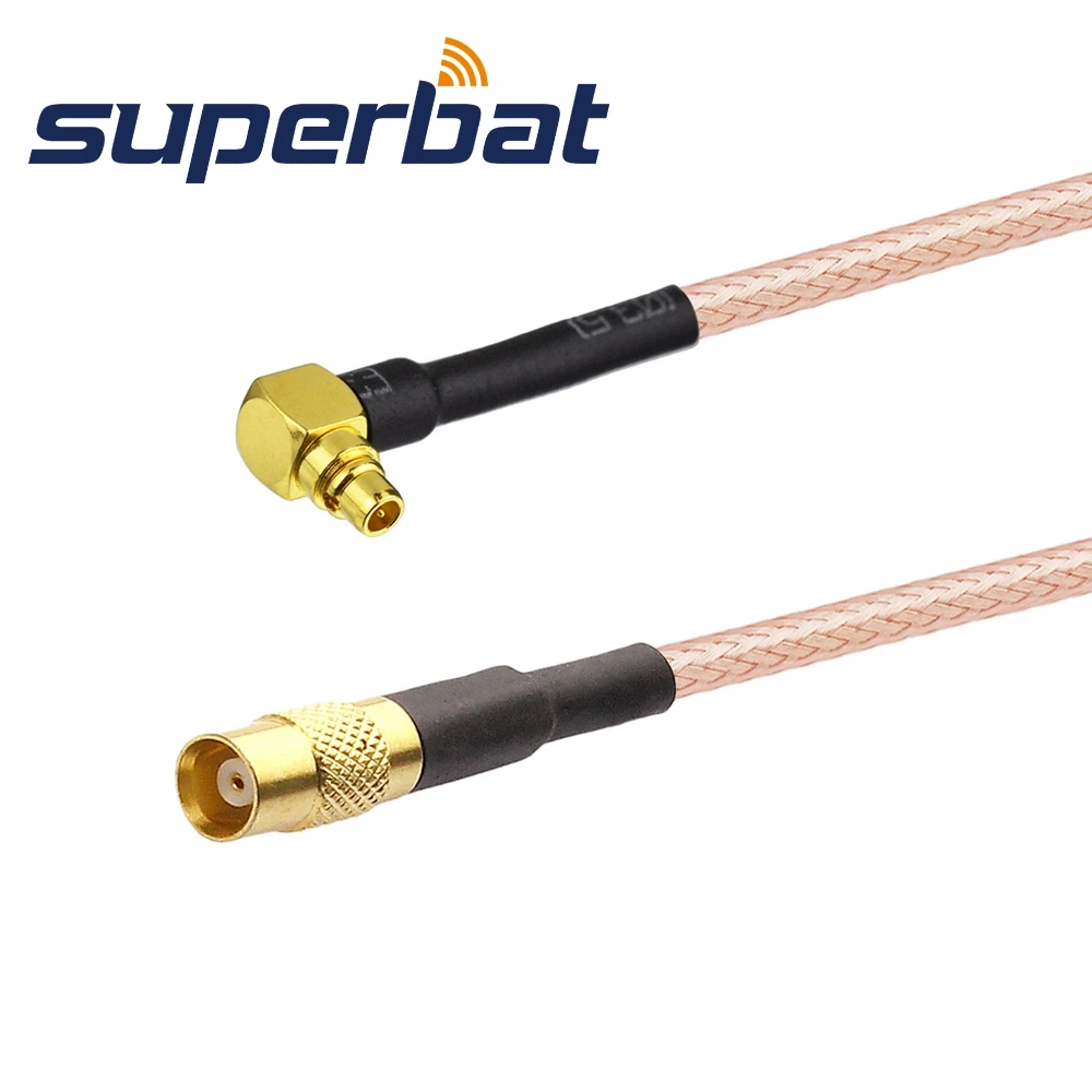 Supetbat MCX гнездовой разъем для MMCX штекер переходник пигтейлов/проводов RF