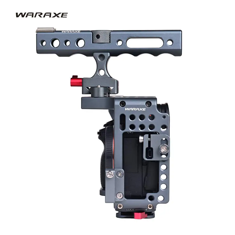 Защитный набор для камеры WARAXE A7III A7R3 защитный Sony A7RIII / A7III/A7MIII A73 R3 верхняя ручка NATO |