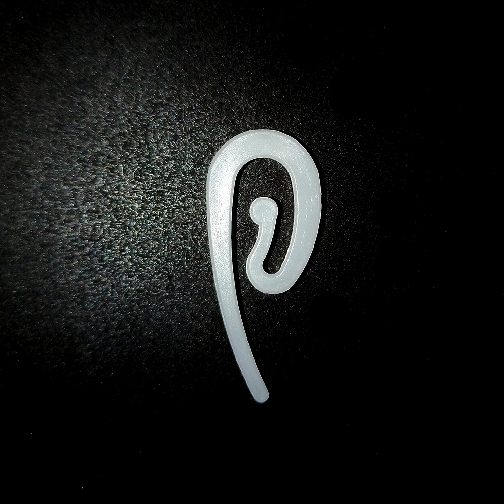 Маленькие пластиковые белые крючки NAPEARL для ленточная завеса подвесные окон