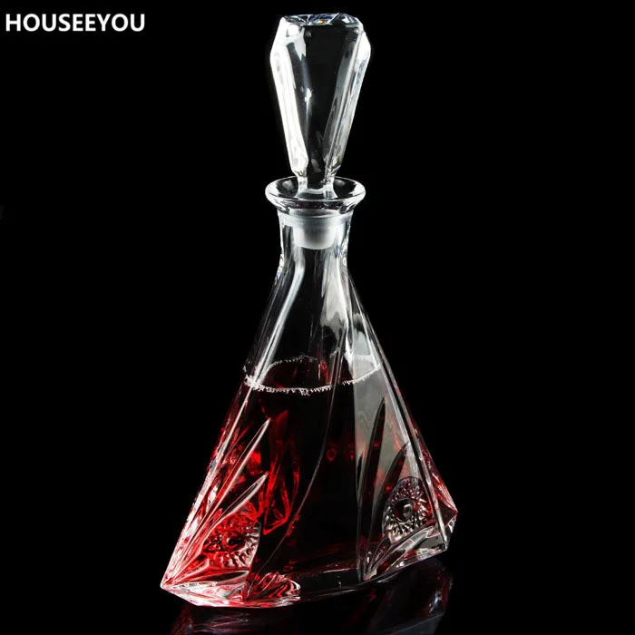 Deluxe 550 мл неэтилированный хрустальный бокал для вина декоративный стеклянный