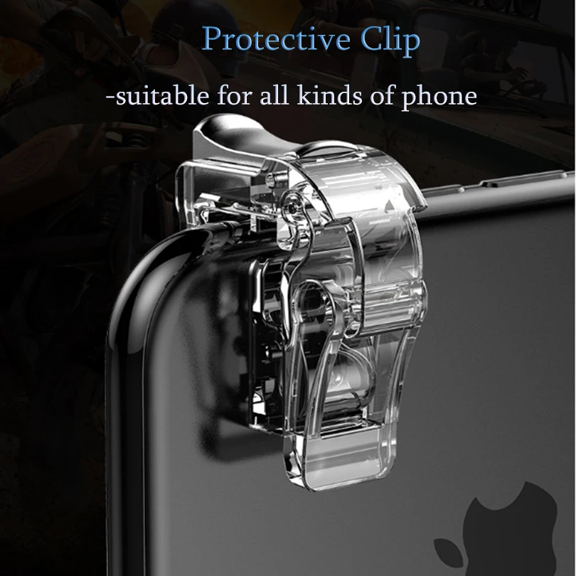 Мини телефон геймпад триггер Кнопка огня новый Aim ключ смартфон мобильный GamesShooter