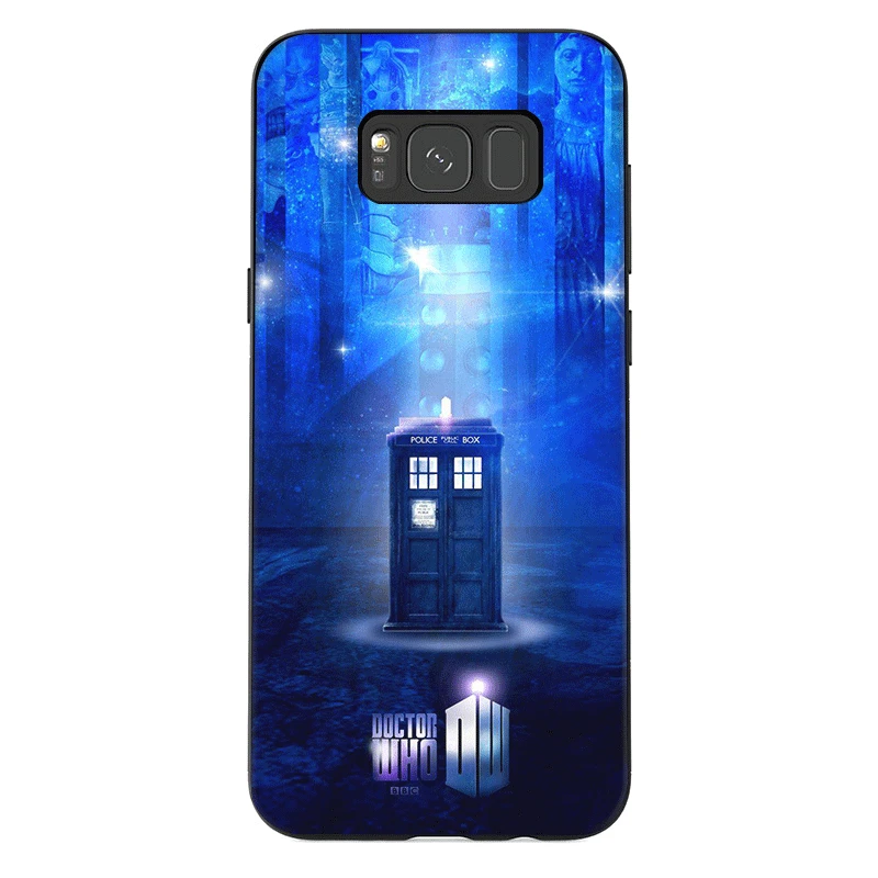 Силиконовый чехол для мобильного телефона Tardis Box Doctor Samsung Galaxy A3 A5 A6 A7 A8 A9 A10 A20 A30 A40 A50