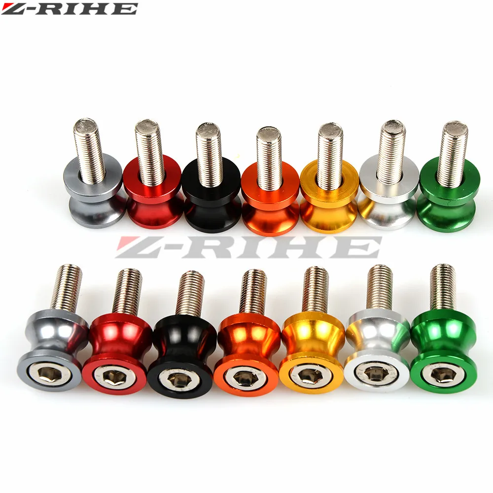 CNC Алюминиевые Запчасти для мотоциклов Слайдеры маятника катушки Kawasaki Ninja ZX 6R ZX6R