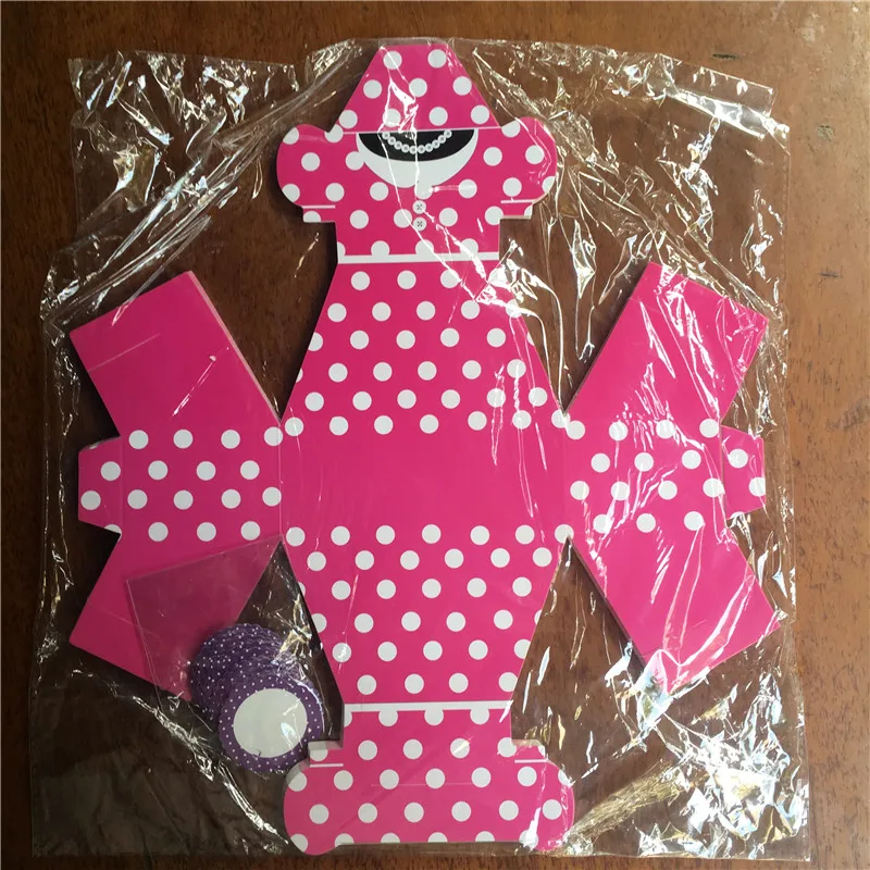 Микки Минни Маус подарочные коробки сумки для свадьбы вечеринки дня рождения