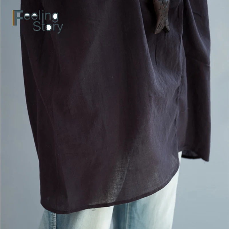 Комплект из 2 предметов модная Корейская белая льняная рубашка женские хлопковые