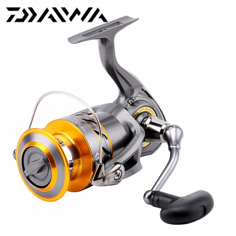 Оригинальный DAIWA Crossfire 4000 спиннинговая Рыболовная катушка 3BB 5 3: 1 Передняя тяга