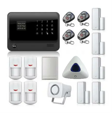 Умная Система сигнализации Yobang 2 4G Wi-Fi GPRS GSM | Безопасность и защита