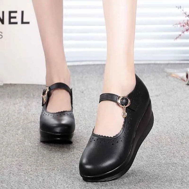Лидер продаж Новинка 2020 года Сезон весна Обувь из натуральной кожи Женская обувь