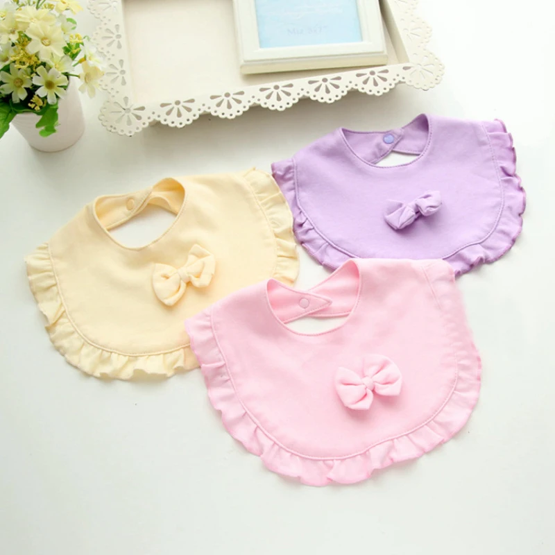 Детские нагрудники Слюнявчики из хлопка бандана для маленьких девочек слюнявчик