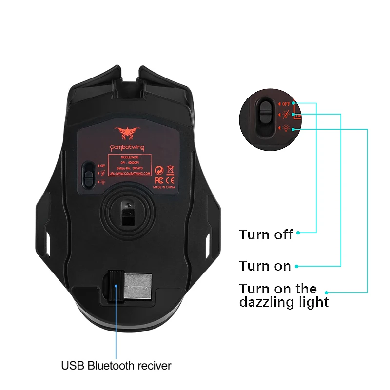 FELYBY CW110 беспроводная мышь dpi 2400 2,4 ГГц ноутбук Настольный компьютер Универсальная удобная мышь+ коврик для мыши камера